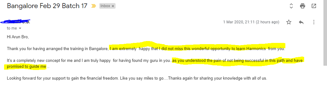 10 - Harmonics Traders - Testimonials