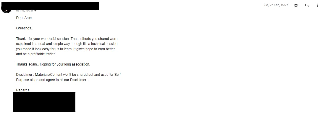 20 - Harmonics Traders - Testimonials