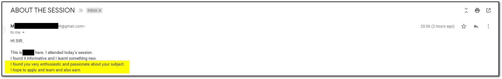 2020 11 01 22 26 10 ABOUT THE SESSION harmonicstraders@gmail.com Gmail - Harmonics Traders - Testimonials