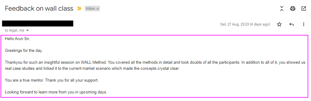 2022 08 31 14 38 28 Feedback on wall class harmonicstraders@gmail.com Gmail - Harmonics Traders - Testimonials
