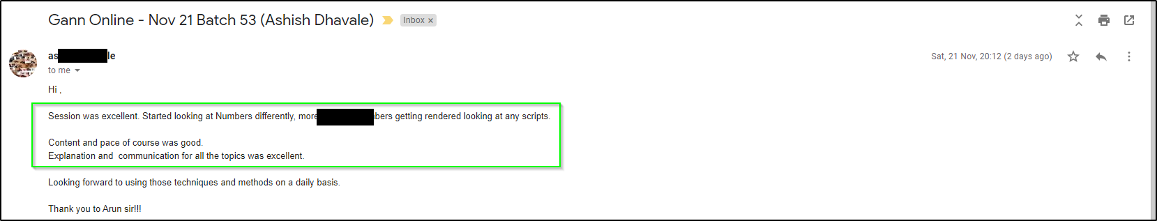 As - Harmonics Traders - Testimonials
