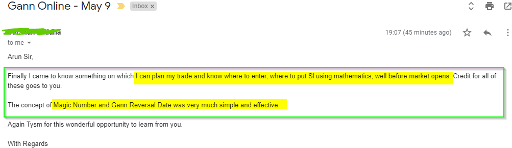 DharshanGann May9 1 - Harmonics Traders - Testimonials