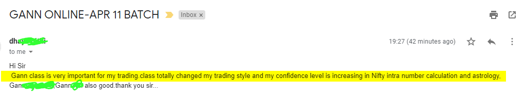 DhayaGann 2 - Harmonics Traders - Testimonials