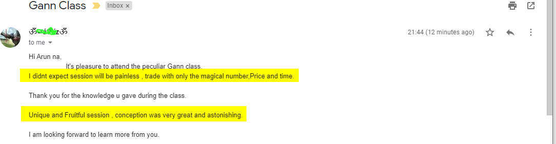 SathishGann 1 - Harmonics Traders - Testimonials