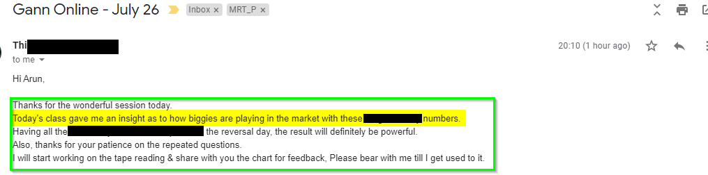 ThiruGannJul26 - Harmonics Traders - Testimonials