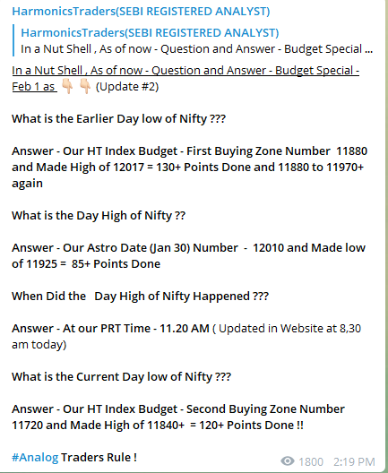 BudgetDayhighAstroFeb1 - Nifty and Bank Nifty Magical Numbers