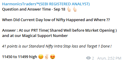 sep 18c - Nifty and Bank Nifty Magical Numbers
