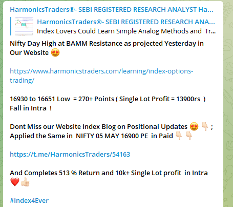 Index Web May 5 - Index Options Trading